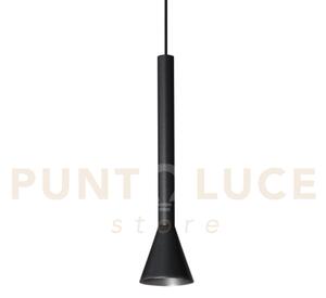Diesis sospensione nera d.6cm led 3000k 7w 560 lm
