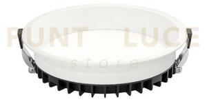 Inc-xanto-c-r220 incasso led xanto bianco tondo 30w 3000lm 3000k 22
