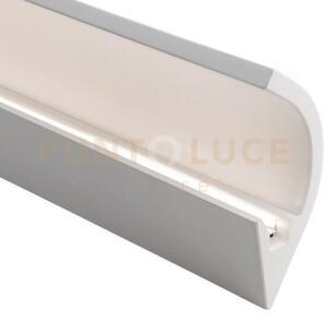 I-profy-gimel profilo gimel bianco 100x9,5cx12,7cm in gesso per led