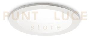 Basic faretto da incasso led 3000k 20w 2150 lm bianco d.14,4cm