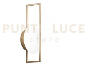 Applique a parete led fobos oro 12w 1900lm cct 3000k 4000k 6500k 10