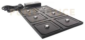 Base di ricarica nera per lampade da tavolo drink 6 stazioni 5v 3a