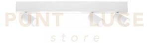 Applique a parete led oriented bianca 3 luci attacco gu10 e 1 led 8