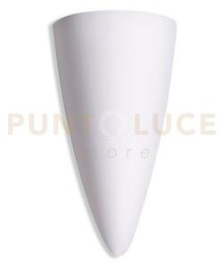 Applique a parete olympia bianca 1 luce attacco gu10 12x9x24cm in g