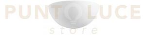 Applique a parete led piznair bianca 6w 530lm cct 3000k 4000k 18x8