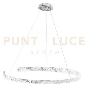 Lampadario a sospensione led navel marmo 50w 6600lm cct 3000 4000 6