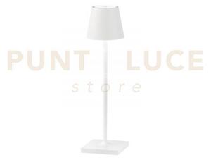 Lampada da tavolo ricaricabile led drink bianca 1,5w 165lm 3000k di