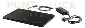 Base di ricarica nera per lampade da tavolo liberty 6 stazioni 5v 1,5a
