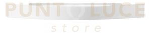 Applique a parete led spoiler bianca 13w 1900lm cct 3000k 4000k 650