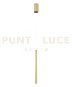 Lampadario a sospensione led pype oro 5w 470lm cct 3000 4000 6500k 