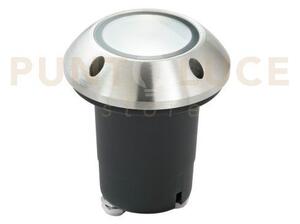 Faro carrabile a incasso hummer up acciaio 1 luce attacco gu10 ip67