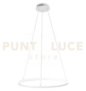 Lampadario a sospensione led axis bianca 29w 3650lm cct 3000 4000 6