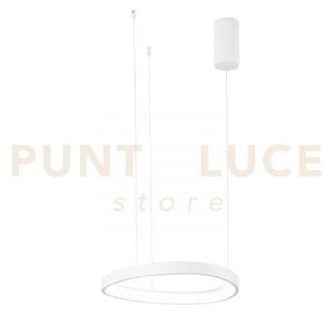 Lampadario a sospensione led klapton bianca 40w 6160lm cct 3000 400