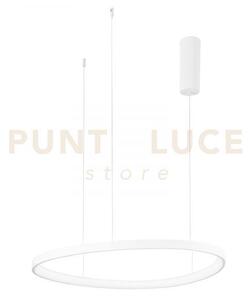 Lampadario a sospensione led klapton bianca 80w 11440lm cct 3000 40
