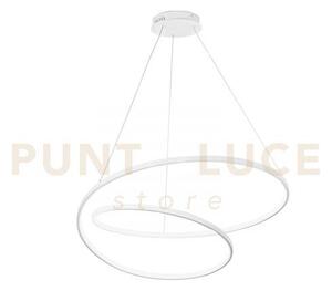 Lampadario a sospensione led lieve bianca 60w 8000lm cct 3000k 4000