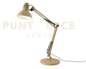 Lampada da scrivania artifex gialla 1 luce attacco e27 23x23x73,8cm