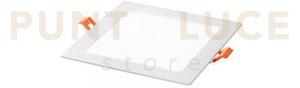 Incasso led flap bianco 12w 1260lm cct 3000k / 4000k / 6500k 16,6x1