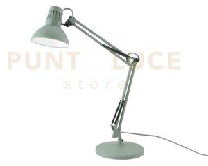 Lampada da scrivania artifex verde 1 luce attacco e27 23x23x73,8cm 