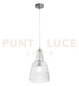 Lampadario a sospensione galway trasparente 1 luce attacco e27 23x1