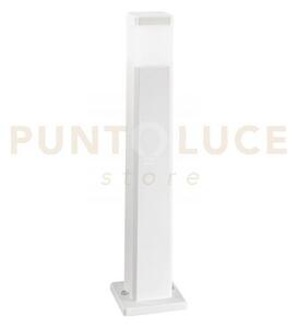 Paletto focus bianco squadrato 1 luce attacco gu10 ip65 17,5x17,5x7