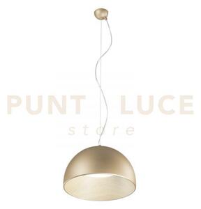 Lampadario a sospensione led coco oro 30w 3840 lm 3000 4000 6500k d