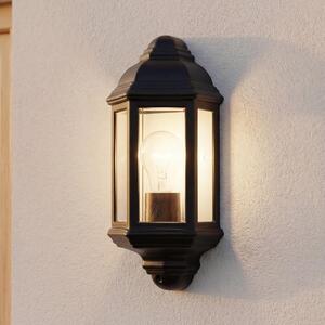 Applique da esterno Maritim "Outdoor & Porch" lampada da parete in vetro nero alluminio balcone terrazzo giardino