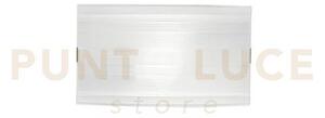 Applique a parete celine bianca 2 luci attacco e27 35x10,5x20cm vet