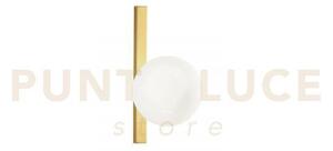 Applique a parete enoire oro 1 luce attacco e14 14x14x28cm diffusor