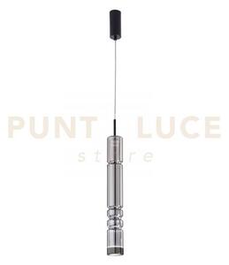 Lampadario a sospensione led crookes fume' 8w 800lm 3000k 8x8x234cm