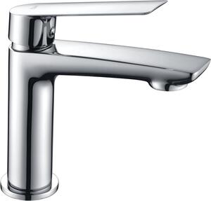 Rubinetto per lavabo - Finitura cromata - Ideale per rinnovare il bagno - Installazione semplice - Misura standard - Cromato