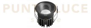 Incasso led quark nero cob 8w 830lm cct 3000k / 4000k / 6500k 6,5x5