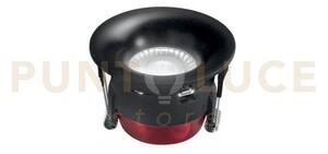 Incasso led hyde nero 8w 750lm cct 2700k / 3000k / 4000k / 6500k ip