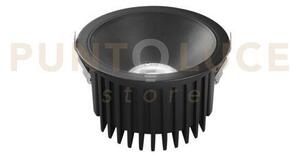 Incasso quantum r30da nero 30w 4500 cct 3000k-4000k ip44 16x9,6cm