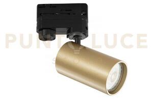 Faro proiettore per sistema binario squib oro 1 luce attacco gu10 5