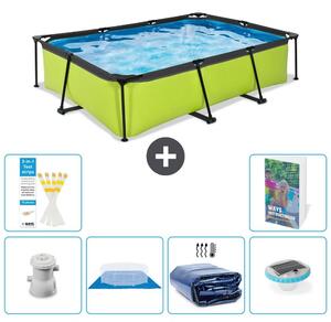 Piscina fuori terra rettangolare - 300x200x65 cm - 5 pezzi - Modello S272