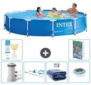 Piscina fuori terra a struttura - 366x76 cm - 5 pezzi - Modello S305