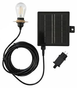 Cavo solare ENNA SOLAR LED integrato lunghezza 5 metri per uso esterno compatibile con i nostri paralumi