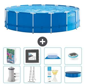 Piscina fuori terra a struttura - 457x122 cm - 7 pezzi - Modello S608