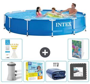 Piscina fuori terra a struttura - 366x76 cm - composta da 5 elementi - modello S285