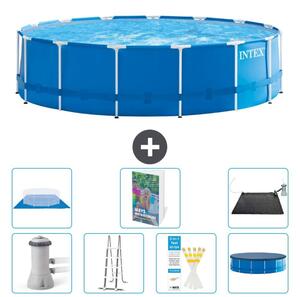 Piscina autoportante rettangolare - 457x122 cm - composta da 6 parti - modello S562