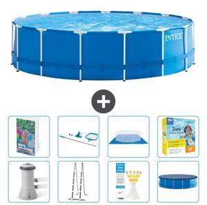 Piscina fuori terra a struttura - 457x122 cm - 7 pezzi - Modello S550