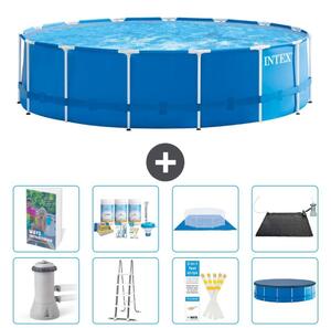 Piscina autoportante rettangolare - 457x122 cm - 7 pezzi - Modello S632