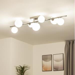 Brilagi - Lampadario a plafone LED MILLA 7xG9/3W/230V nero cromato/bianco