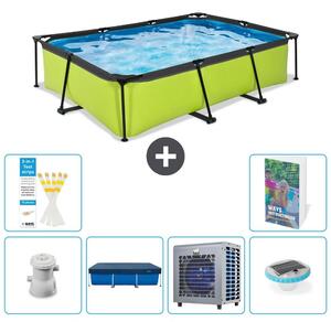 Piscina fuori terra rettangolare - 300x200x65 cm - 5 pezzi - Modello S175