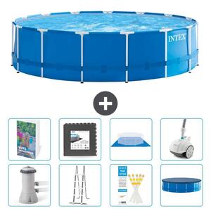 Piscina fuori terra a struttura - 457x122 cm - 7 pezzi - Modello S610