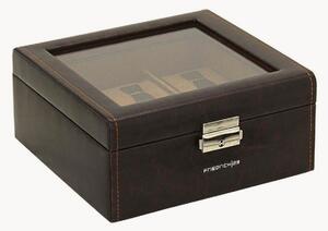 Cofanetto per orologi in similpelle Bond per 6 orologi