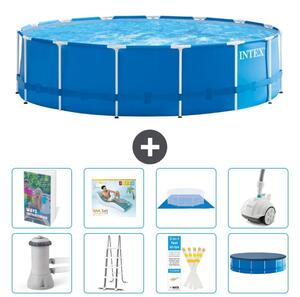 Piscina fuori terra a struttura - 457x122 cm - 7 pezzi - Modello S584