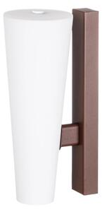 Lampade da esterno Lucande, Jovra, Marrone / Ruggine, Vetro, Moderno