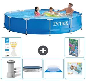 Piscina autoportante rettangolare - 366x76 cm - composta da 5 parti - modello S322