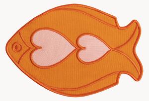 Set di 4 sottobicchieri fatti a mano Fish Splash